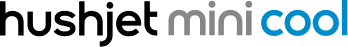 Dyson HushJet Mini Cool logo.