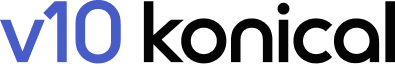 Logo Dyson V10 Konical<sup>MC</sup>.